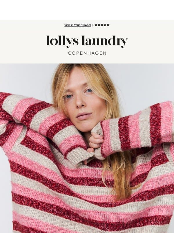 COZY SEASON IS HERE 🫶🏻 email from Lollys Laundry