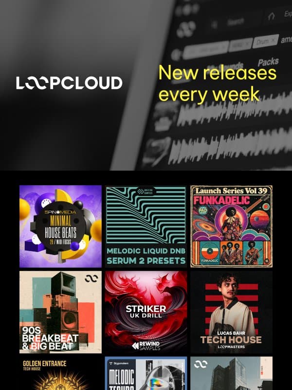 New tech house with Brazilian swing email from Loopmasters