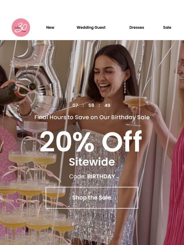 DO ๐ NOT ๐ MISS ๐ THIS ๐ SALE ๐โ email from Lulus