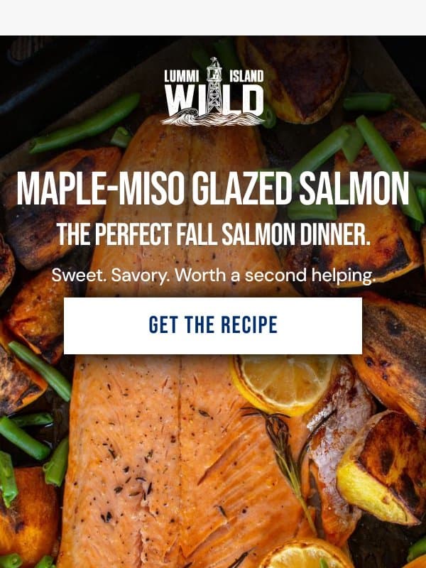 This Might Be Your New Dinner email from Lummi Island Wild