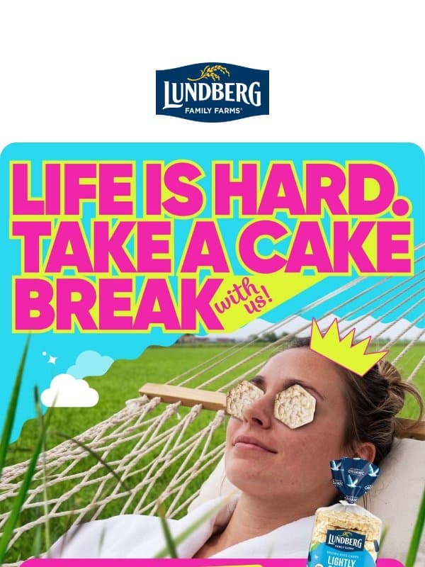 Thanks for entering! email from Lundberg Family Farms