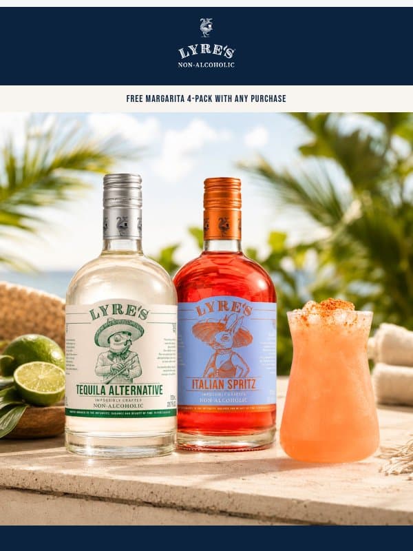 Meet the Lyrebird Handle Set 🍹 email from Lyre's