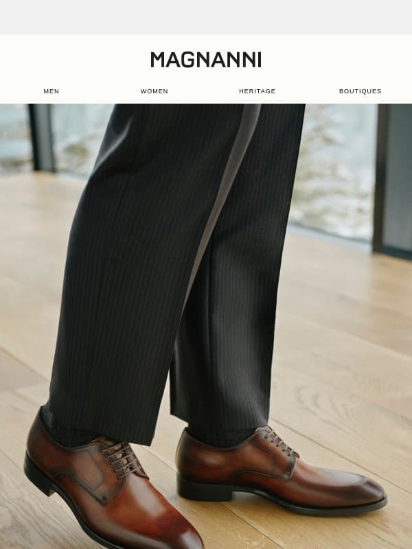 FW26 | Seasonless Style email from Magnanni