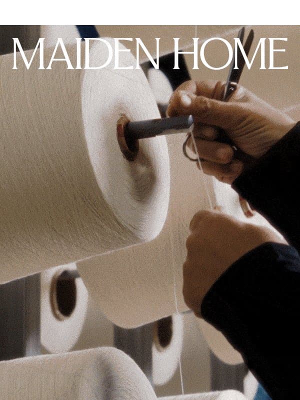 Rooted in Extraordinary Craft email from Maiden Home