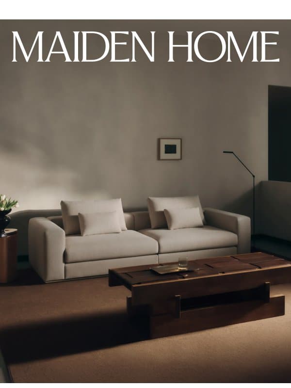 Shop the Look: The Nicola Sofa email from Maiden Home