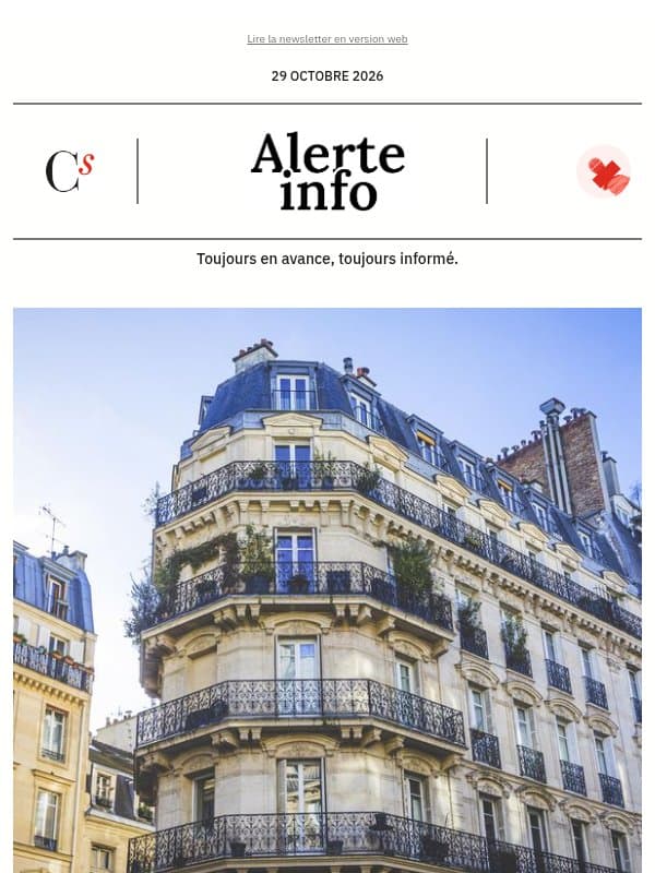 Alerte info : Avec des prix en baisse mais une hausse des taux, est-ce encore le moment dâacheter ? email from Management