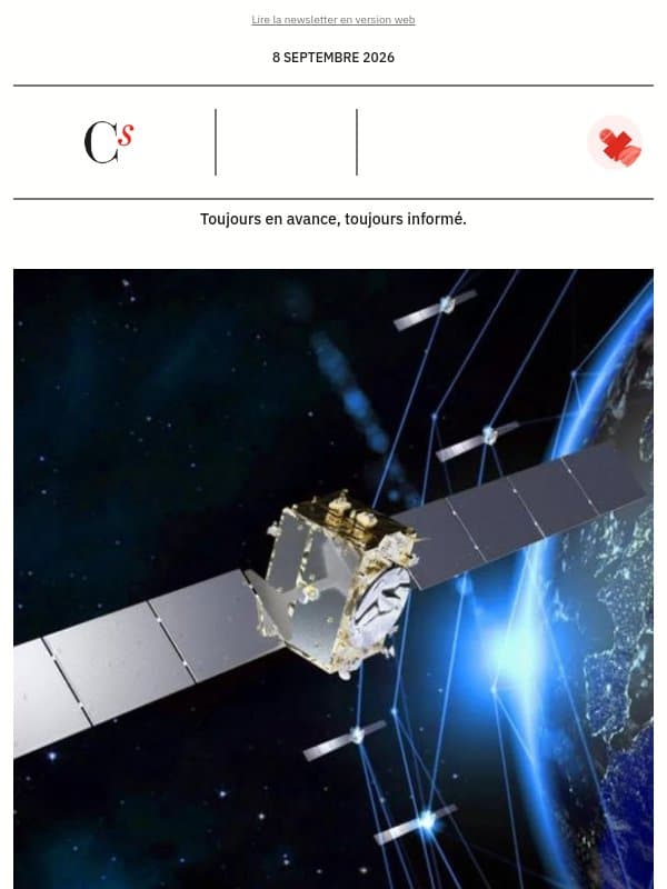 Alerte info : Sommet spatial : l'Europe saura-t-elle « surmonter le syndrome des tribus gauloises » pour éviter le décrochage ? email from Management