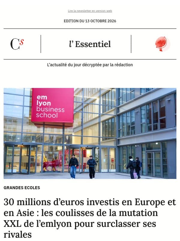 30 millions d’euros investis en Europe et en Asie : les coulisses de la mutation XXL de l’emlyon pour surclasser ses rivales email from Management