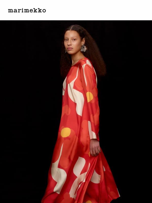 Just arrived: Festive dressing email from Marimekko