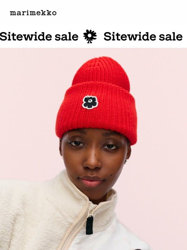 Meet the coziest new accessories email from Marimekko
