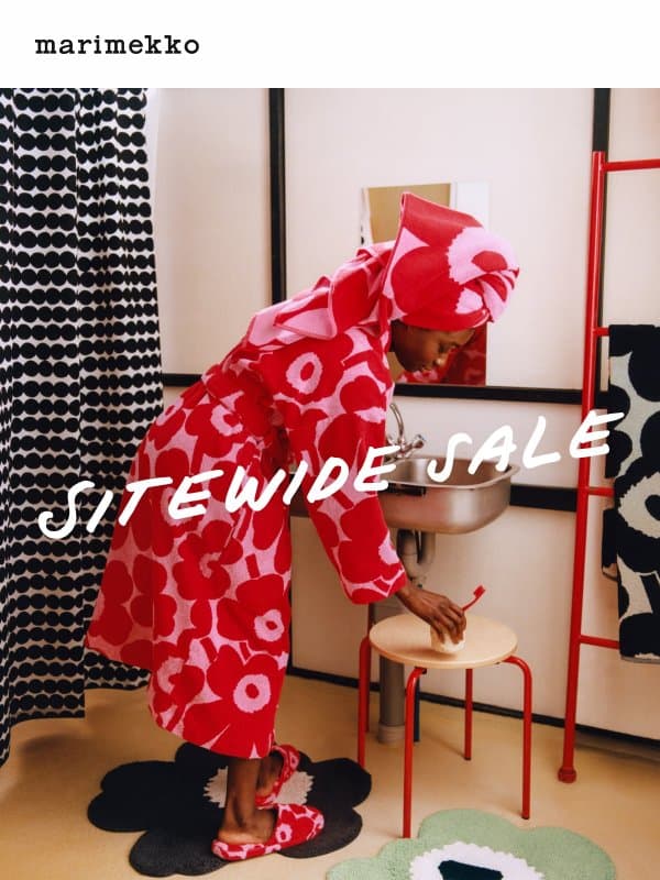 Forever favorites, now on sale email from Marimekko