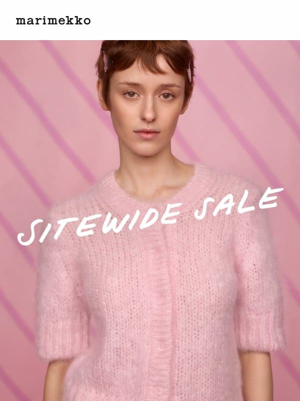 20% off ONE MORE DAY email from Marimekko