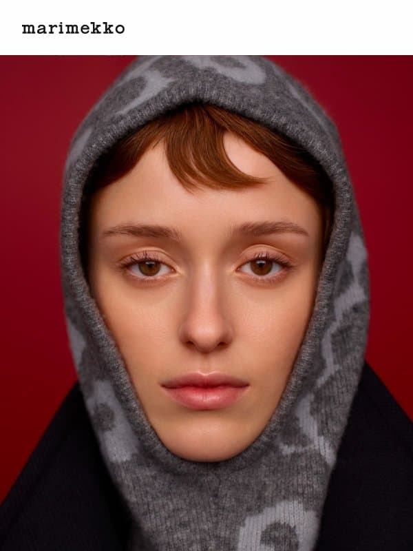 Soft spots | Wool accessory arrivals email from Marimekko