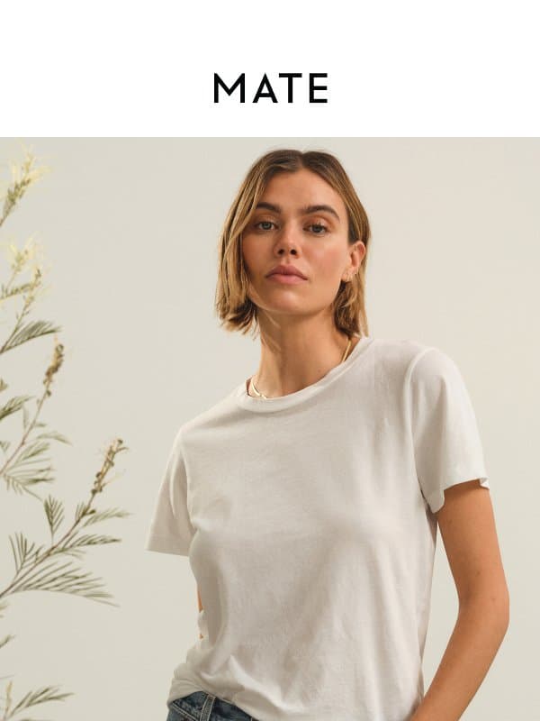 IT STARTS WITH A TEE email from MATE the Label