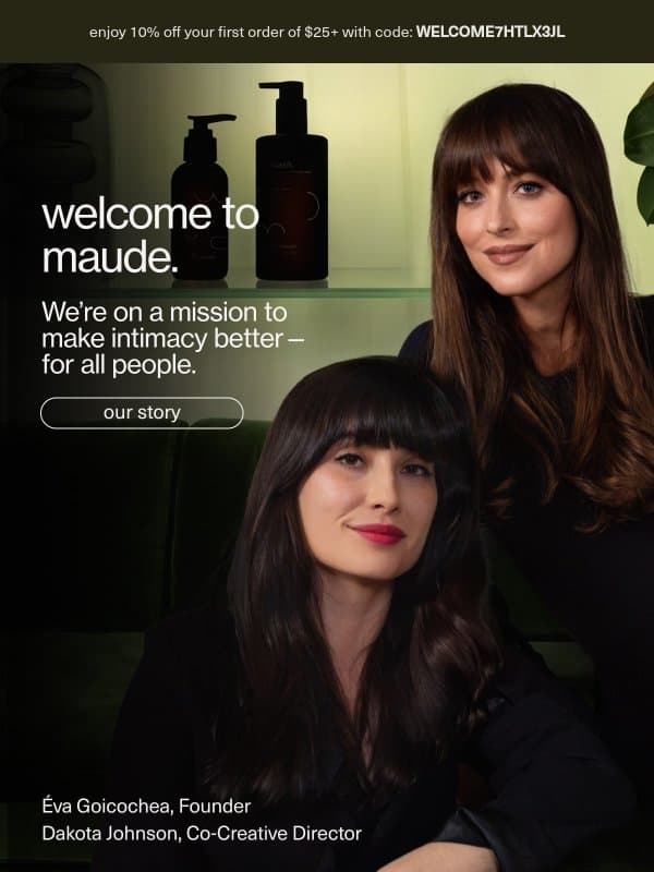 welcome to maude email from Maude