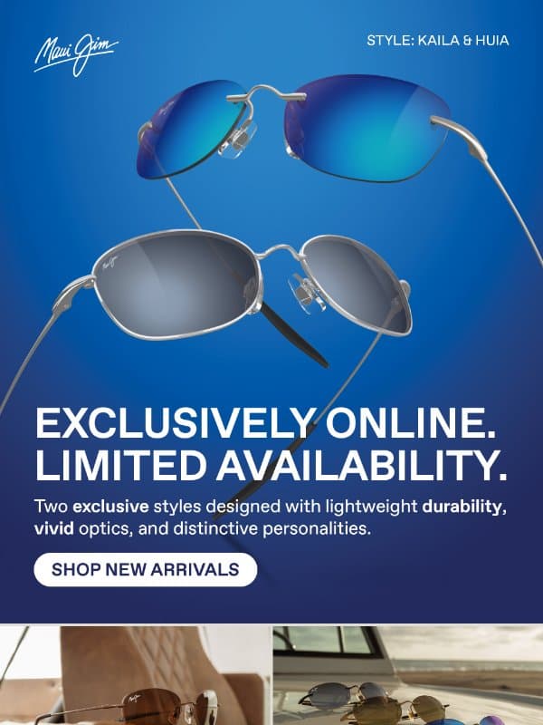 Online Exclusives: Kaila and Huia email from Maui Jim
