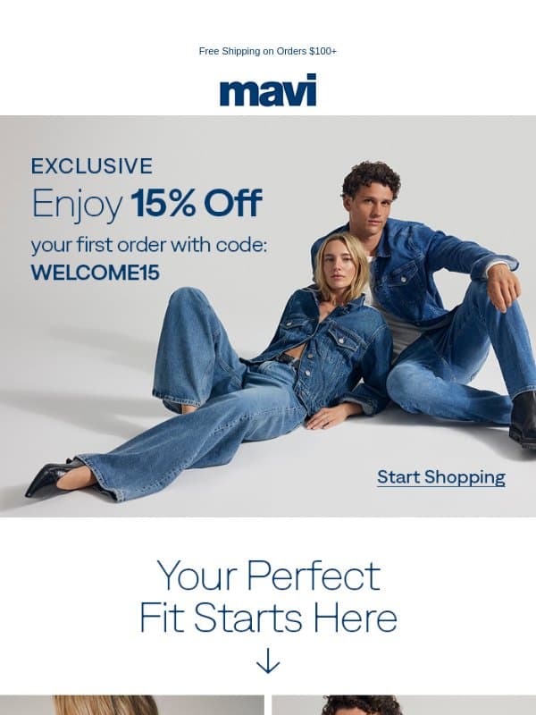 Welcome to Mavi email from Mavi