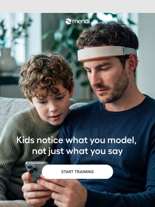 Your kids learn focus by watching you email from Mendi