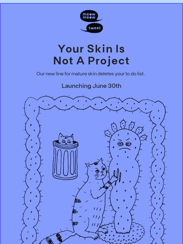 Something New. Something Blue.💎🌀🫐💙🥶 email from Meow Meow Tweet