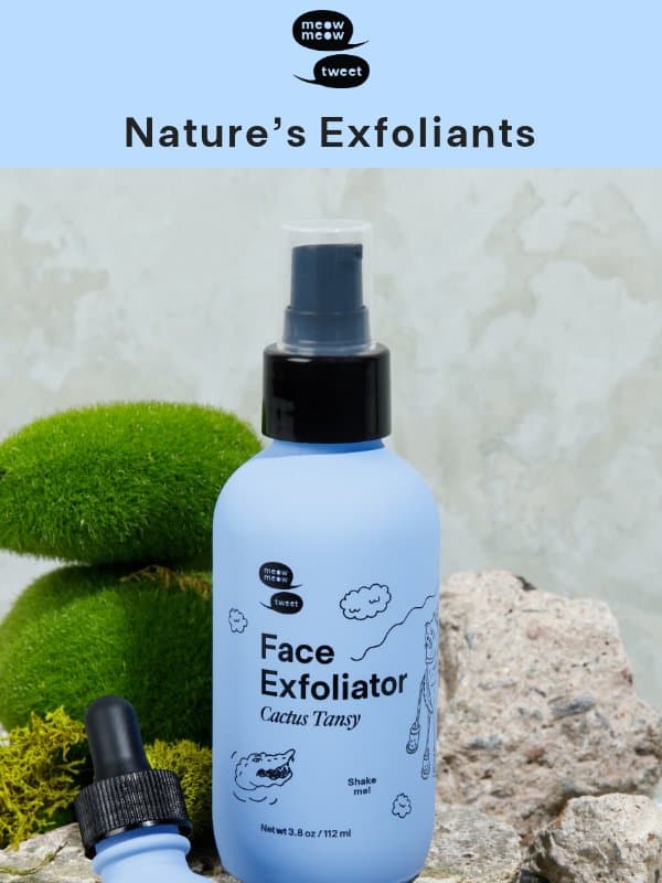 Our First Acid Toner 🌵 email from Meow Meow Tweet
