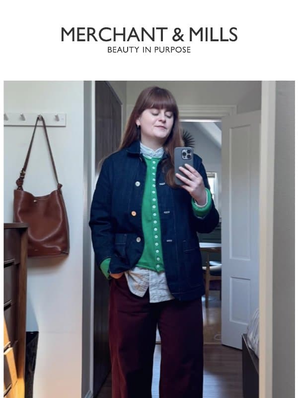 Made By You email from Merchant & Mills