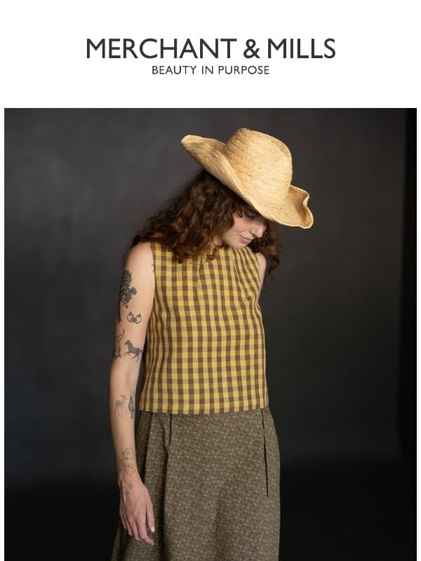 Little Flower, a delicate new Merchant & Mills print email from Merchant & Mills