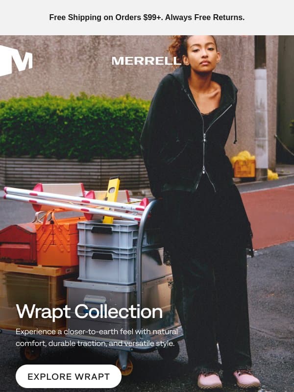 Fall's favorite fit: Wrapt email from Merrell