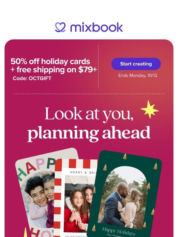 You’ve got mail 💌 email from Mixbook