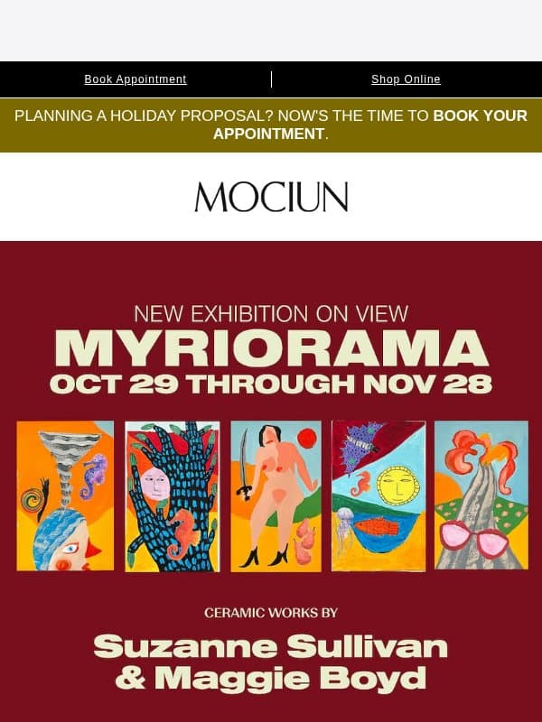 REMINDER: Opening Night is this Thursday 10/29 💌 email from Mociun