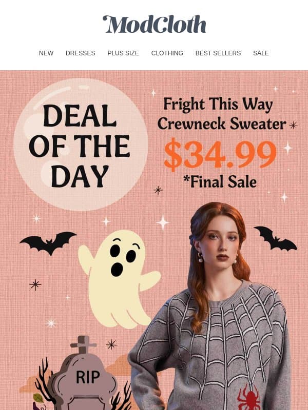 This Is a Cat-tastic Monday 🐱 email from ModCloth