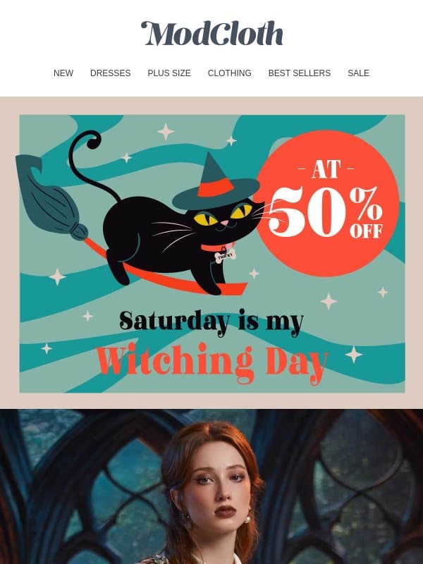 Call It an Unhealthy Attachment🦇 email from ModCloth