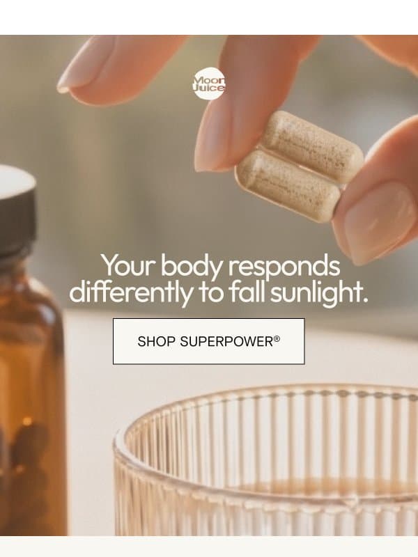 What fall means for your vitamin D email from Moon Juice
