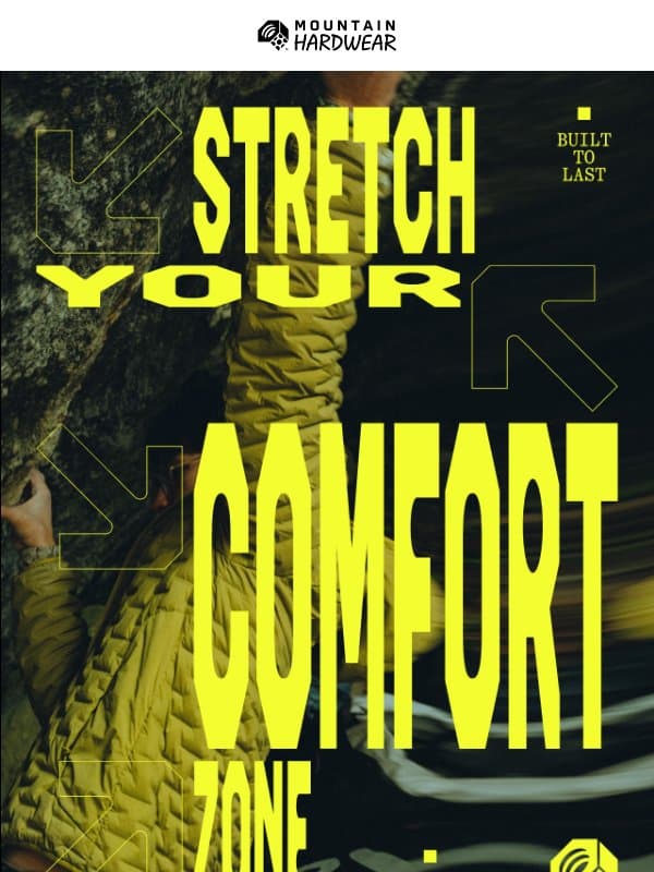 Which StretchDown™ is right for you? email from Mountain Hardwear