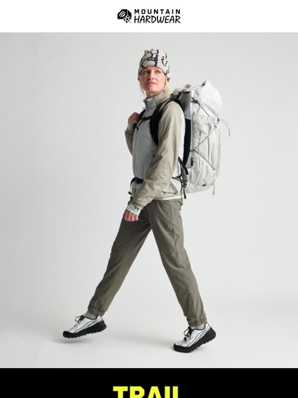 Tough outside meets fleece inside email from Mountain Hardwear