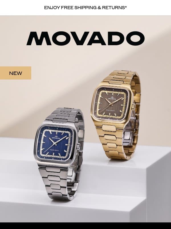 NEW: Heritage Tempo-Matic email from Movado