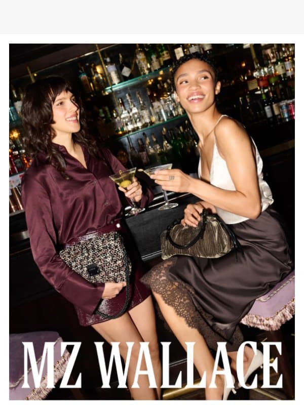 Warm up to something NEW email from MZ Wallace