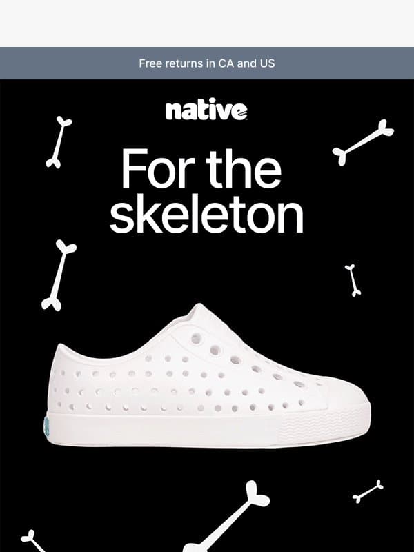 Spook-tacular picks for Halloween 🎃 email from Native Shoes
