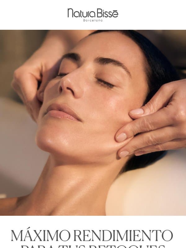 ¿Inviertes en medicina estética? Hablemos de rentabilidad email from Natura Bissé