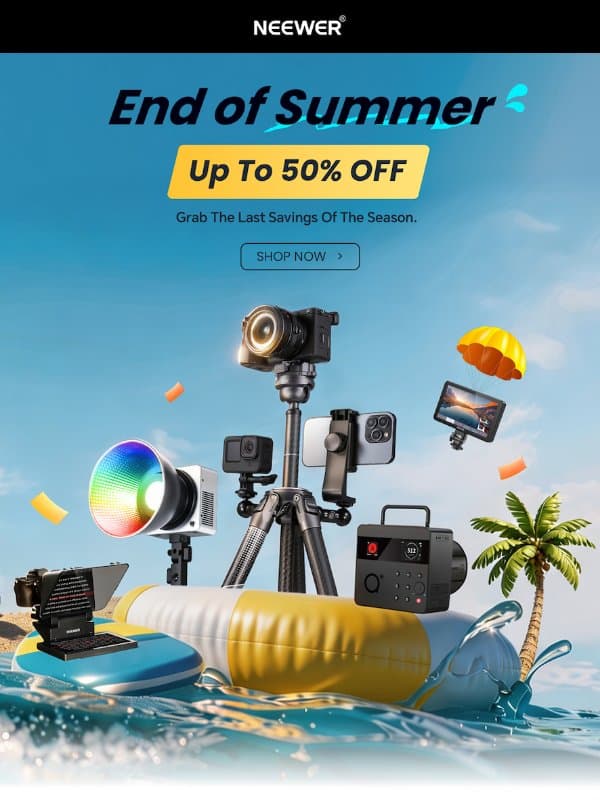 Z2 is Now on Clearance — Save Big Today! email from Neewer