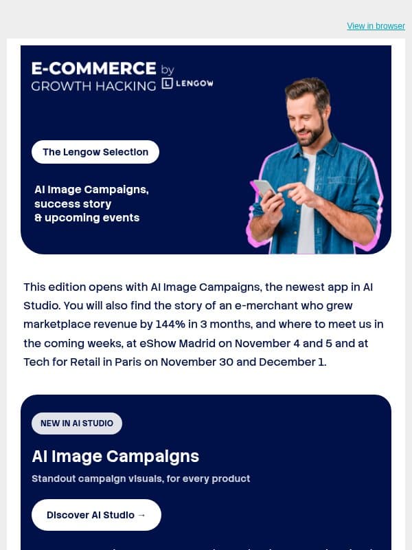 One person, 19 marketplace connections: how Muemue does it email from NetRivals