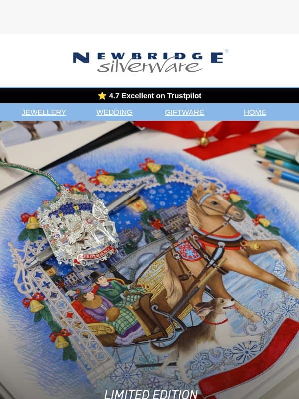 From Jingle Bells to Christmas Magic 🎄 email from Newbridge Silverware