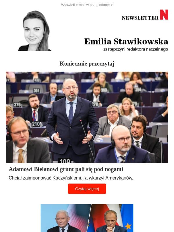 Bielan doprowadził do politycznego wstrząsu. Amerykanie są wściekli email from Newsweek Polska