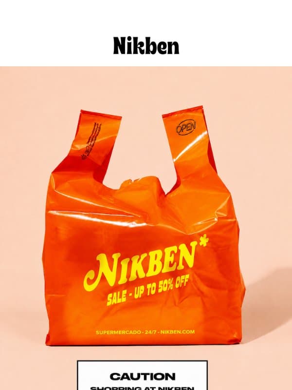 End of season sale. Still on email from Nikben
