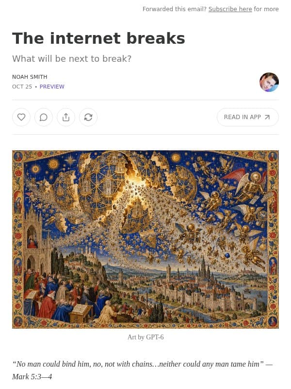 The internet breaks email from Noahpinion