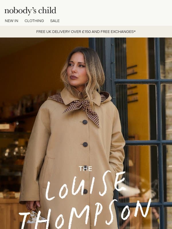 Selling fast: The Louise Thompson Edit email from Nobody’s Child