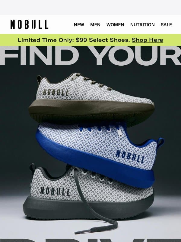 New Colors Ready for Hybrid Training email from NOBULL
