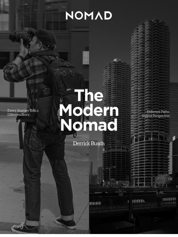 The Modern Nomad. email from Nomad Goods