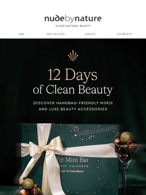 Discover The Mini Bar Advent Calendar ✨ email from Nude by Nature