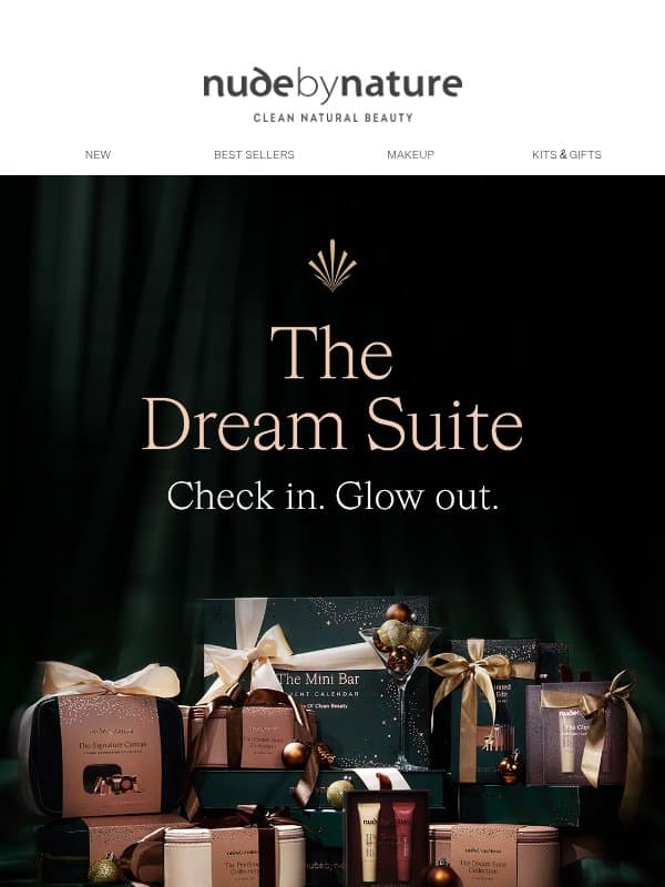 NEW 🤎 Limited Edition Holiday Collection email from Nude by Nature