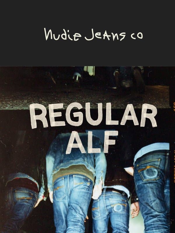 Regular Alf is back! Our original bootcut. email from Nudie Jeans